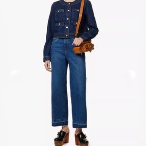 PAIGE Blue Flare & Wide Leg Jeans